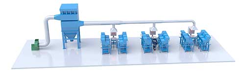 Semi-Automatic Ingredients Dosing System (Trolley type)